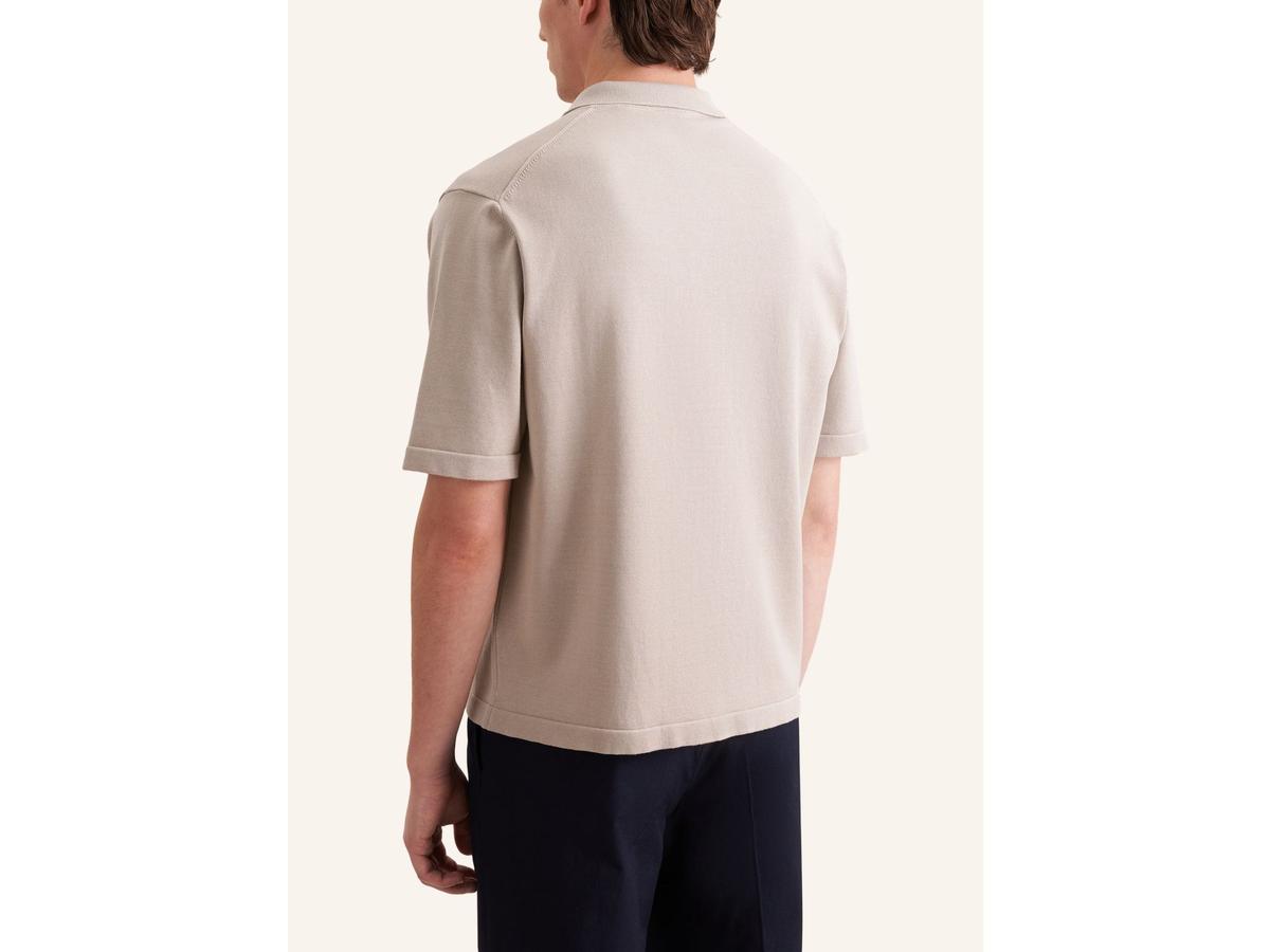 Seidensticker Knitted Hemd - Beige - XXL - Resort Shirt