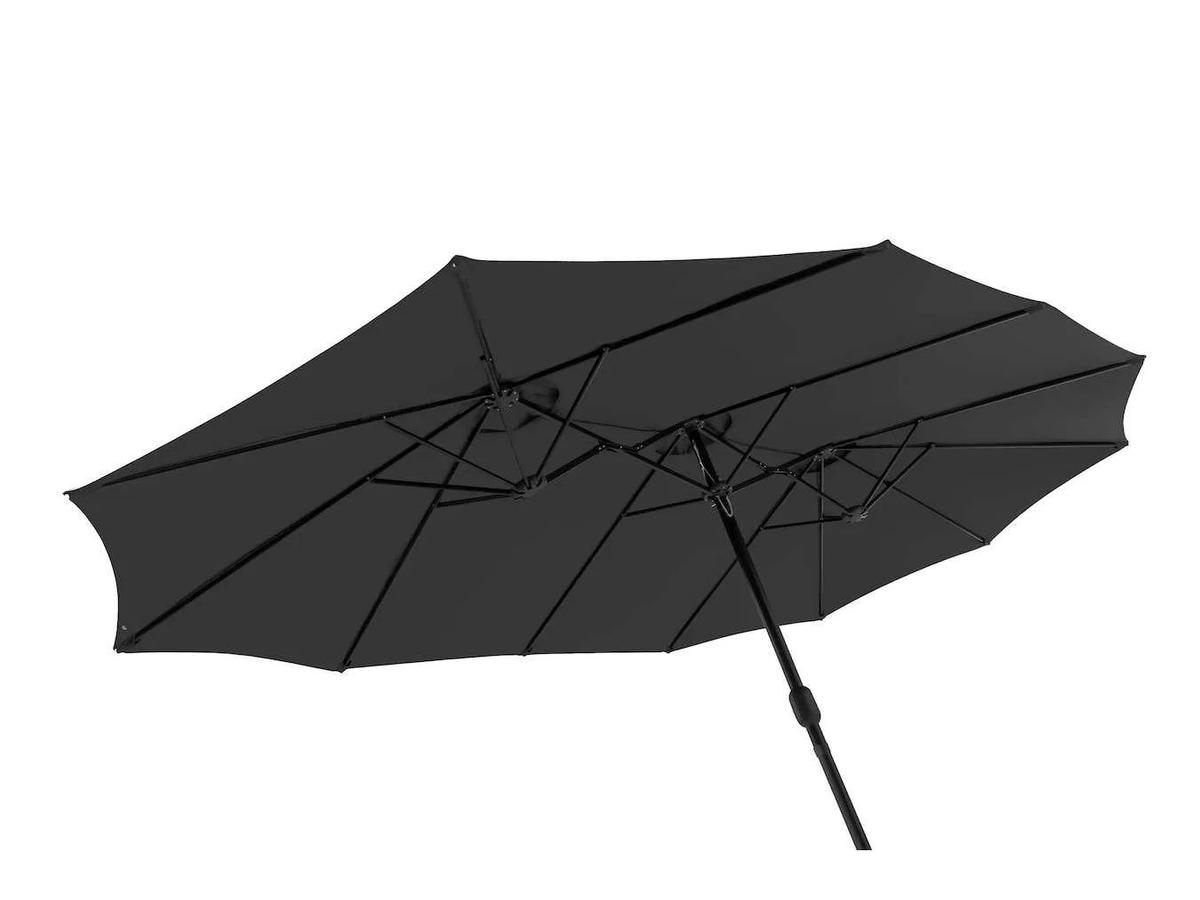 Feel Furniture Toscano Dubbele Parasol - 4.5 Meter - Antraciet - UV50 - 200gr
