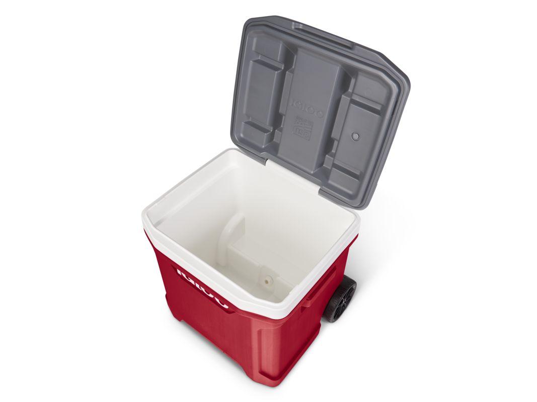 Igloo Latitude 60QT Roller Koelbox - 56 Liter - Rood