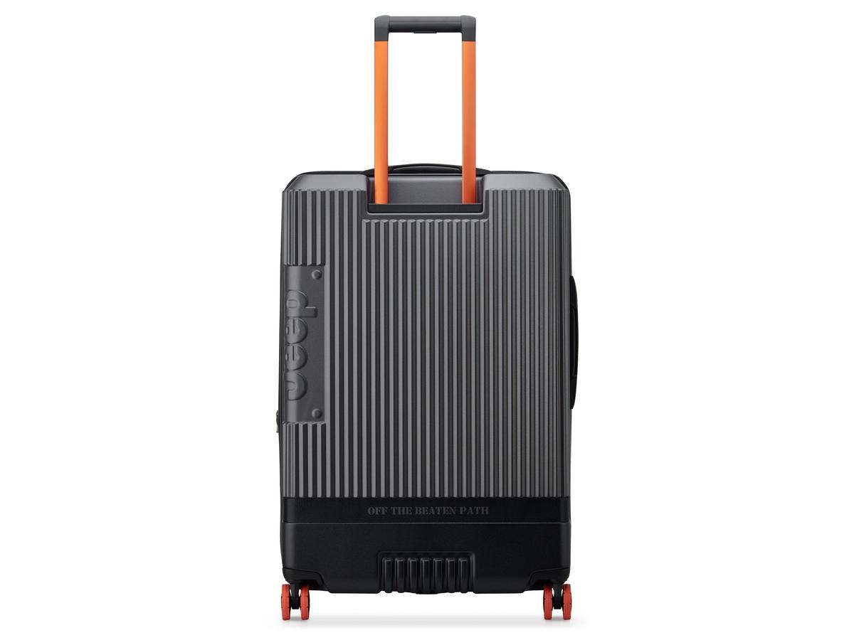 Jeep Uitbreidbare Trolley XL - 81 cm - Silver