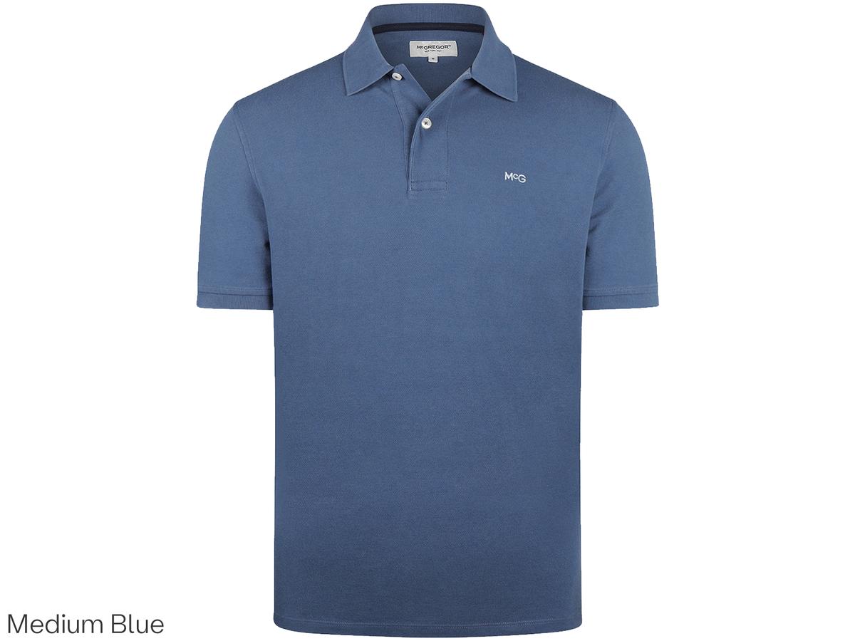 McGregor Classic Poloshirt - Bold Stripe - maat M - Terra