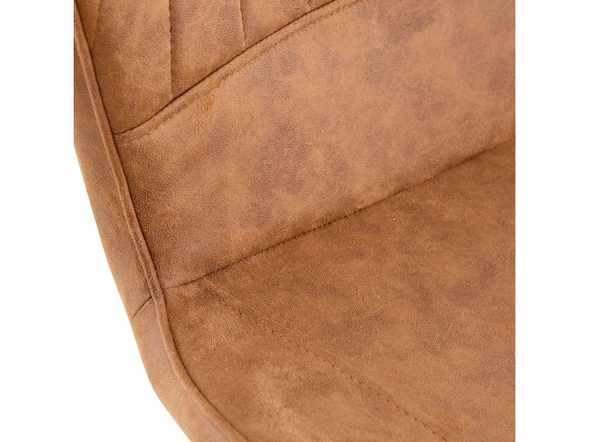 Multifurn Sten Eetkamerstoel - Microleder Cognac - Duopack 2 stuks