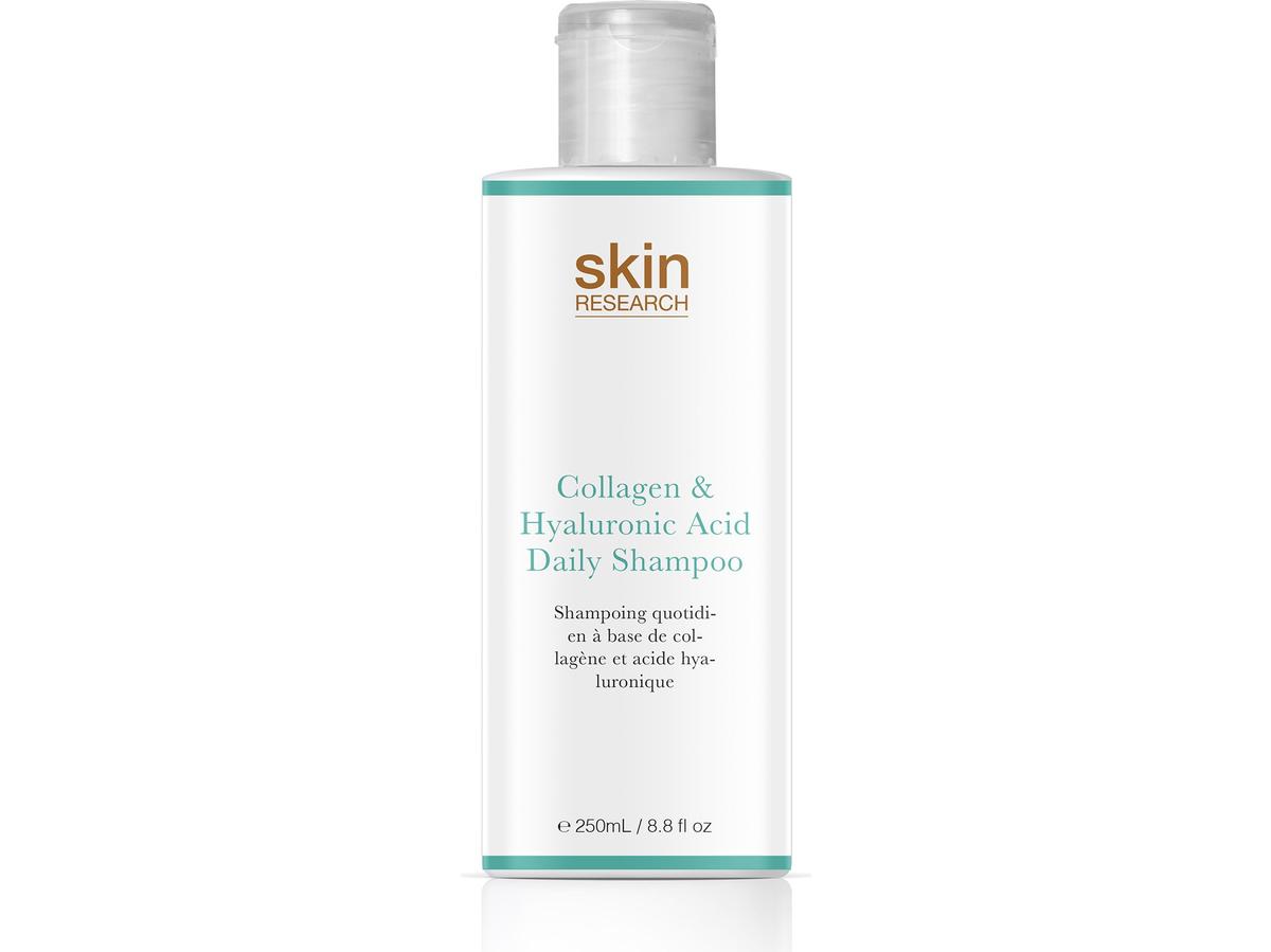 Skin Research Daily Shampoo - Collageen en Hyaluronzuur - 250 ml - Transparant