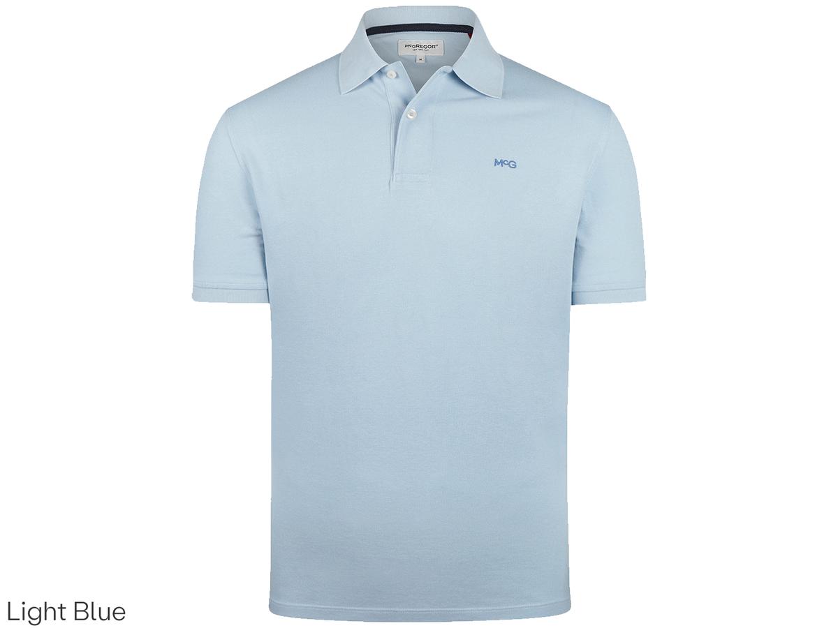 McGregor Classic Poloshirt - Bold Stripe - maat M - Terra