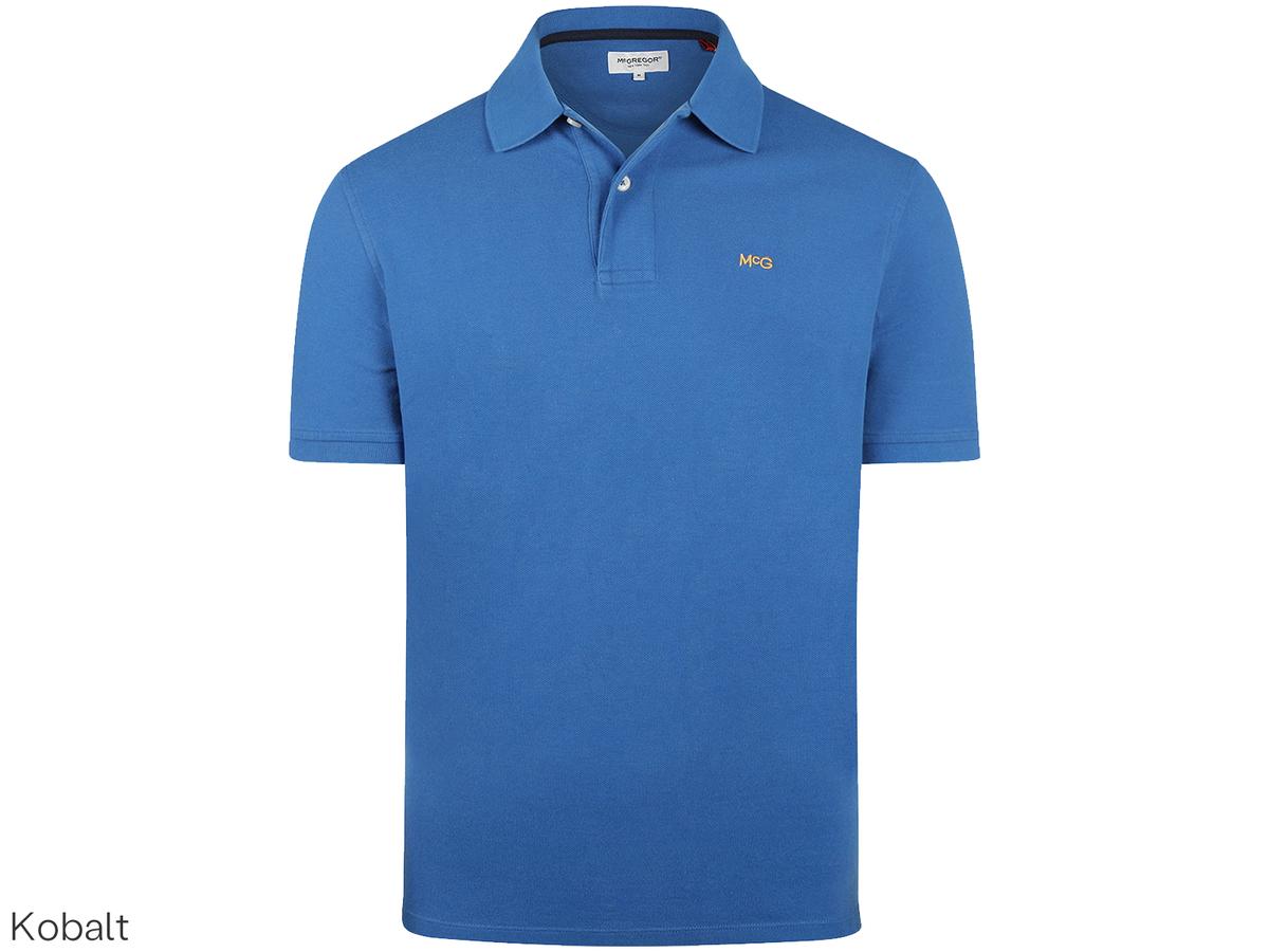 McGregor Classic Poloshirt - Bold Stripe - maat M - Terra