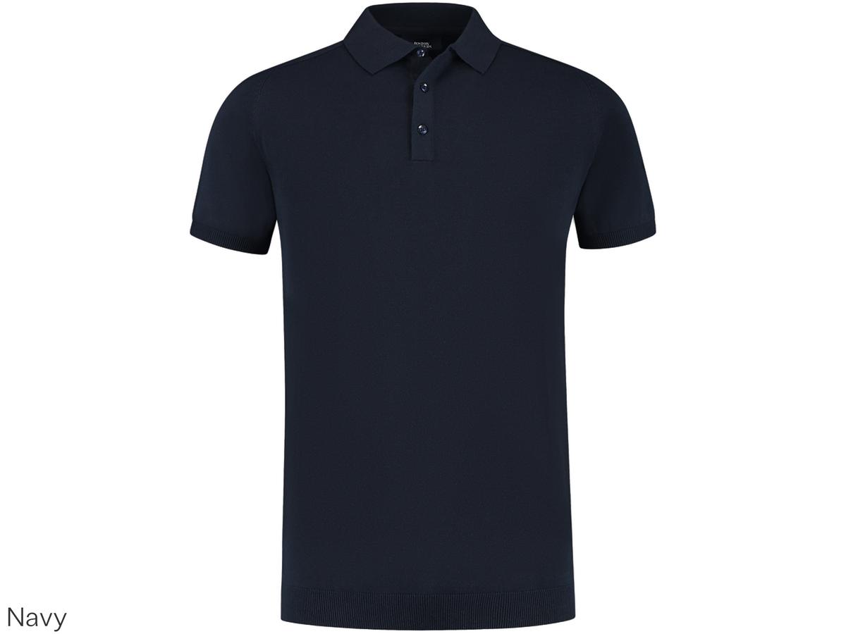 Boston Brothers Gebreid Poloshirt XL Lt Green BBO36S500-0000-9486 - Stijlvol en Comfortabel