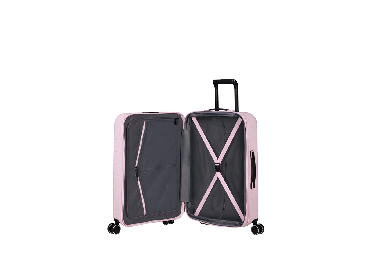 American Tourister Novastream Spinner Trolley - Uitbreidbaar - TSA Slot - maat 67 cm - Dark Slate