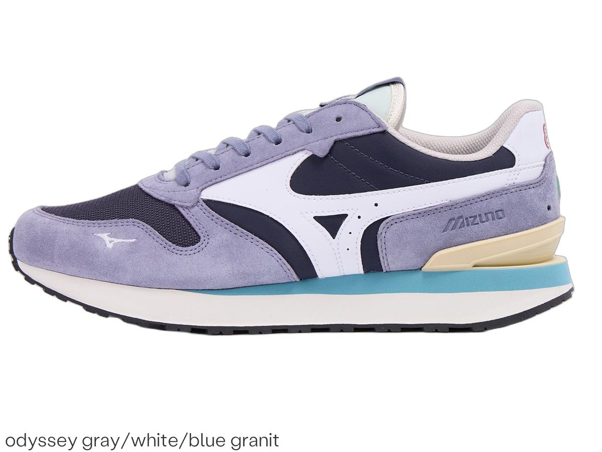 Mizuno RB87 Sneakers - Odyssey Gray/White/Blue Granit - maat 45