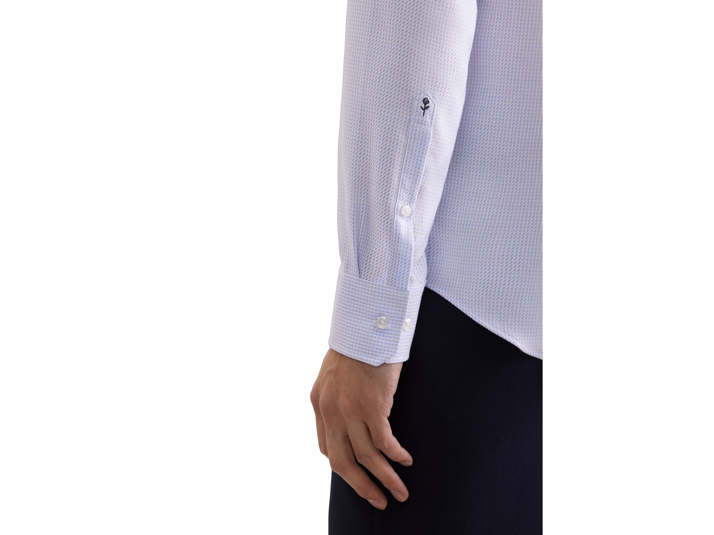 Seidensticker Spread Kent Overhemd - Slim Fit - Rose - Normale Mouwlengte - maat 42