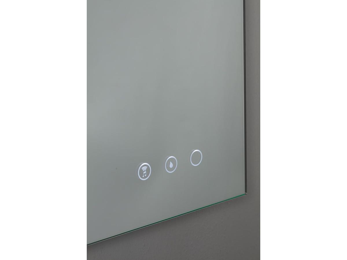 Kame Match Badmeubelset met Spiegel - Mat Wit - 80x81 cm