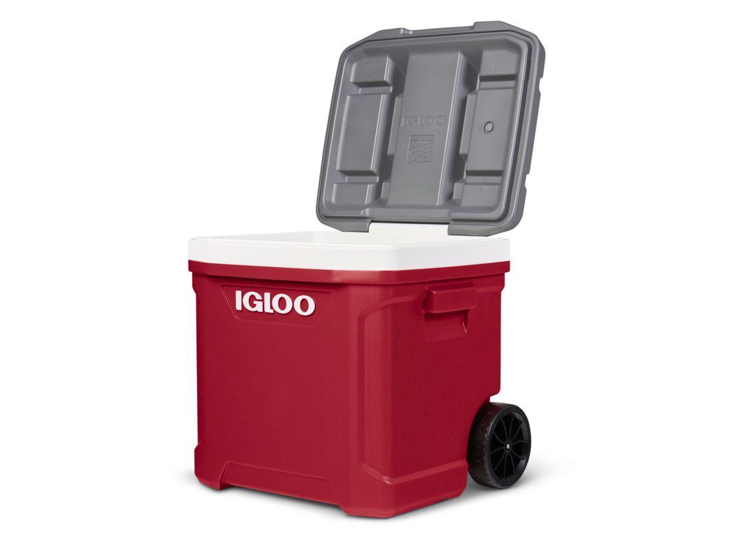 Igloo Latitude 60QT Roller Koelbox - 56 Liter - Rood