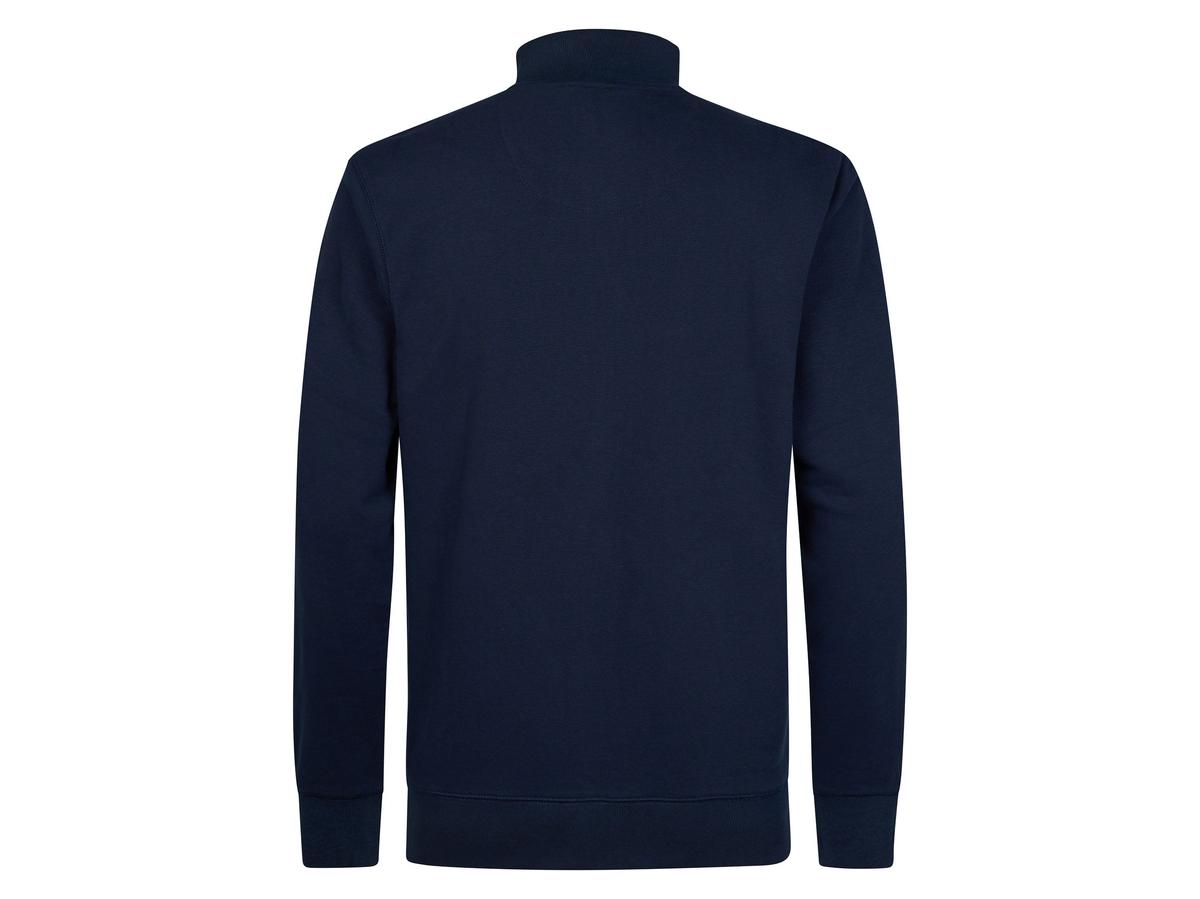 Petrol Industries Vest Navy Blue M-1060-SWC110-5178-S - Heren Sweater Collar Zip Maat M