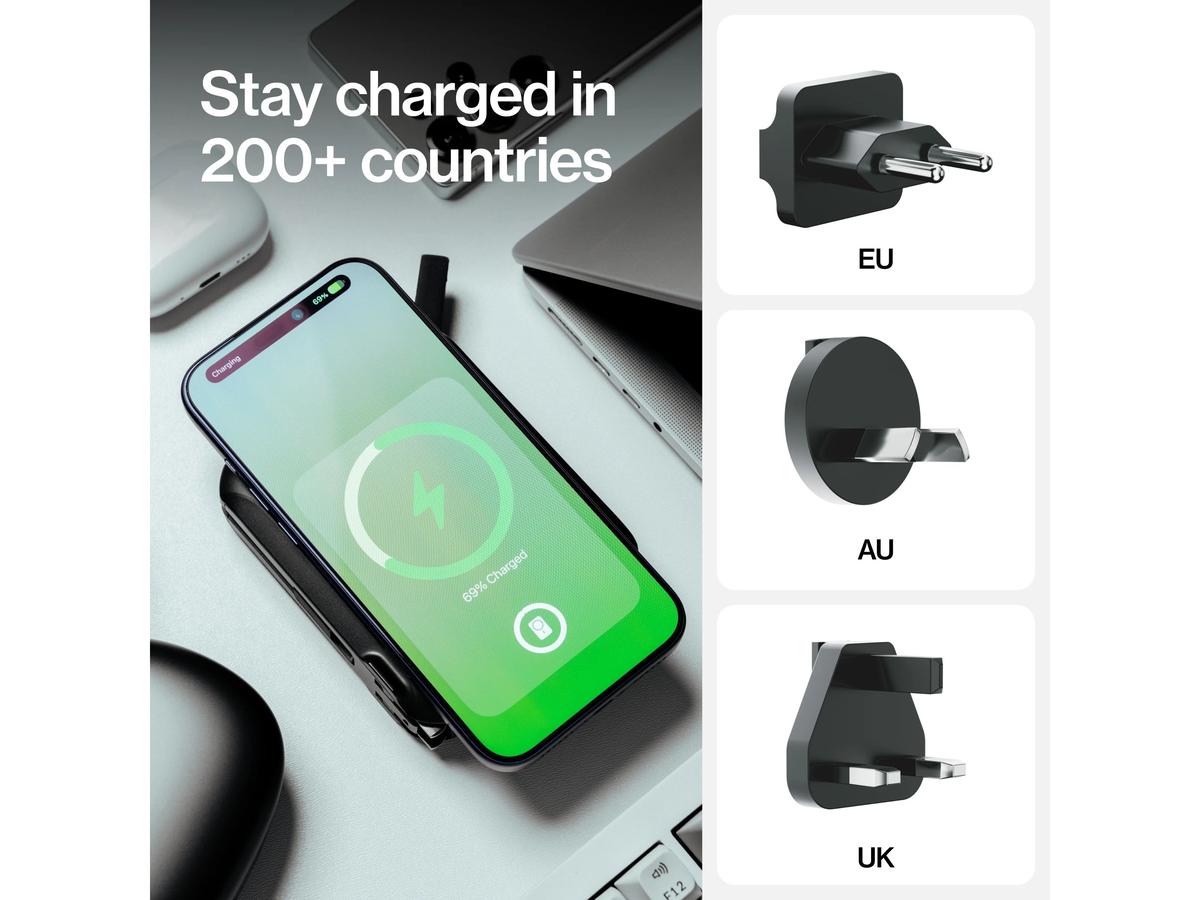 iBOOD SmartCharge Pro Powerbank - 15.000 mAh - 60 W - Zwart