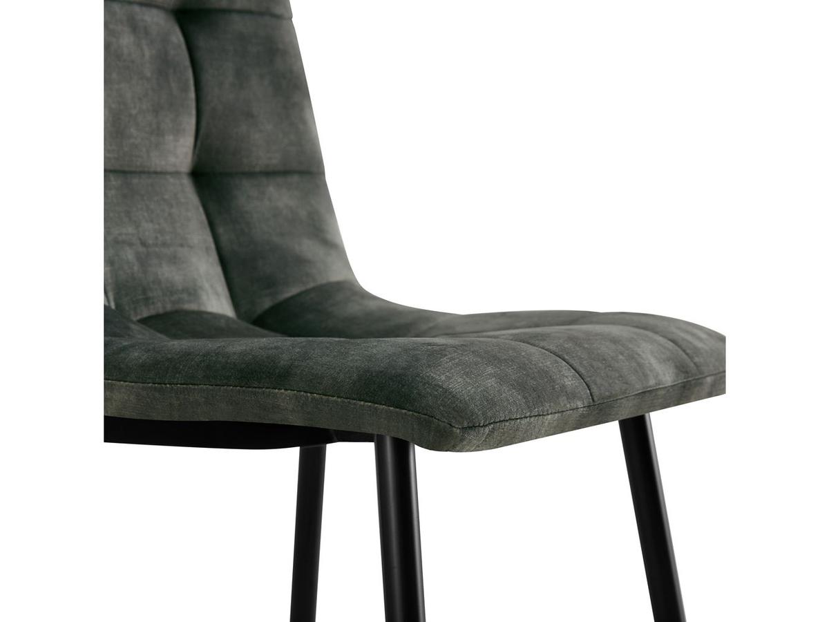 Multifurn Yerevan Eetkamerstoel - Duopack - Velvet Groen - Set van 2