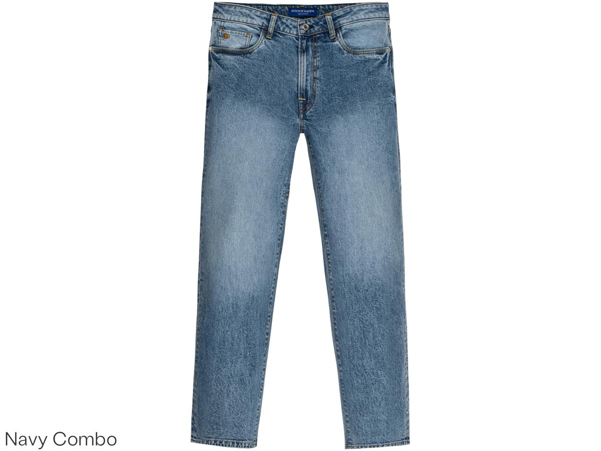 Scotch & Soda Haarlem Straight Fit Jeans W32-L32 Navy/Bright 467 SFA25VMB-21256