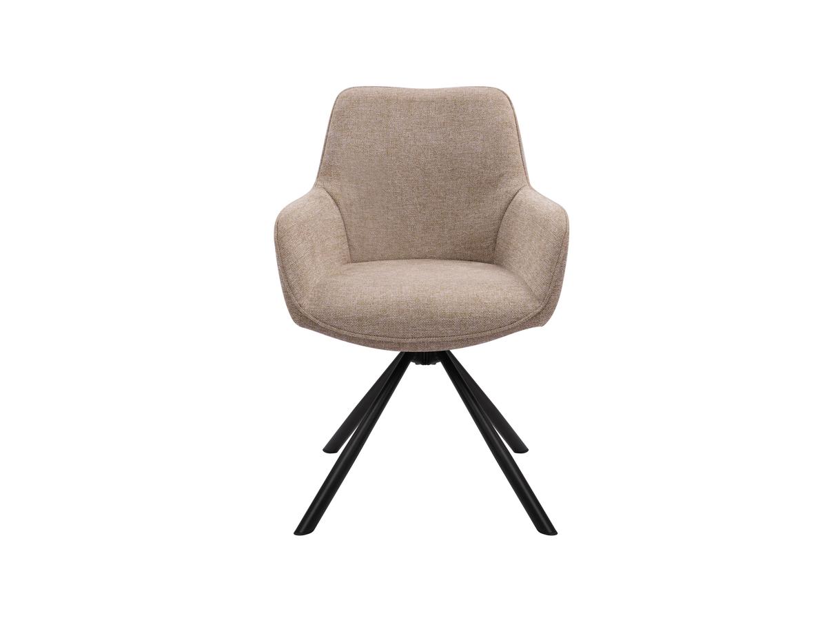 Dutchbone Oliver Draaibare Eetkamerstoel - Terra Stof - Duo Set