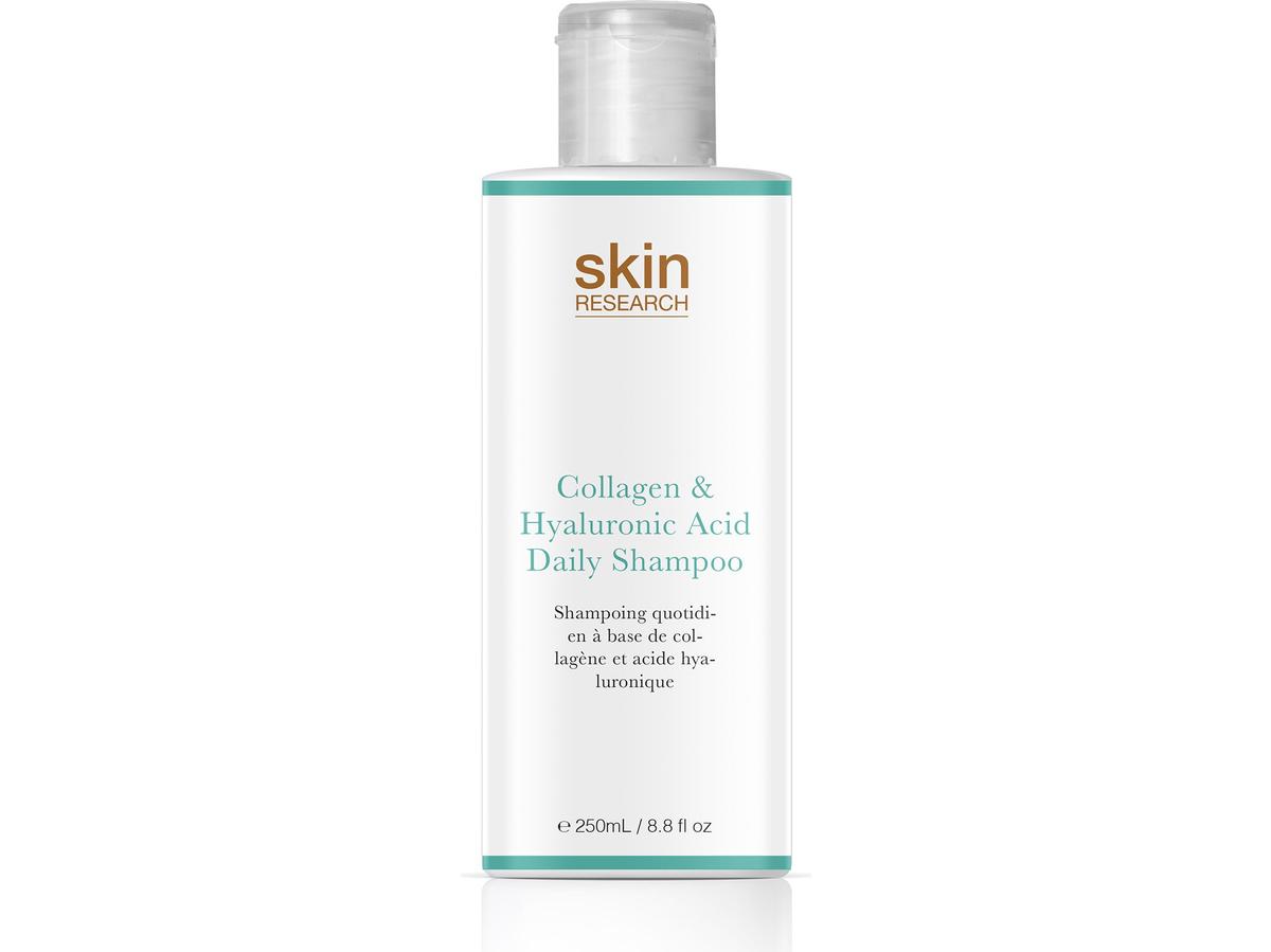 Skin Research Daily Shampoo - Collageen en Hyaluronzuur - 250 ml - Transparant