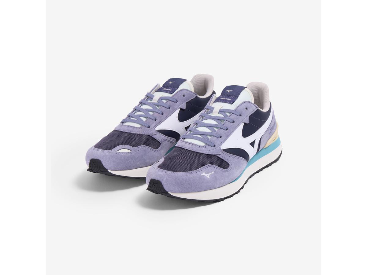 Mizuno RB87 Sneakers - Odyssey Gray/White/Blue Granit - maat 45