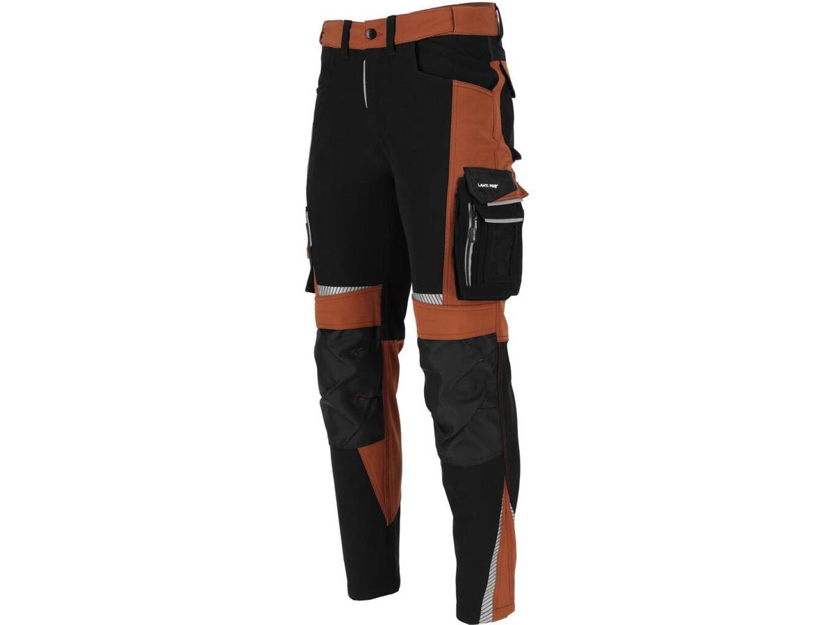 Lahti Werkbroek Pants Stretch - Brown-Black - maat M