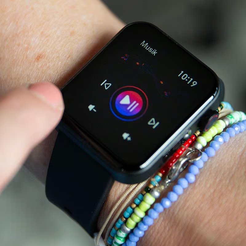Kendox LifeTracker 2-in-1 Smartwatch - 6 Slimme Functies - 18 Sportmodi - Extra Lange Batterijduur