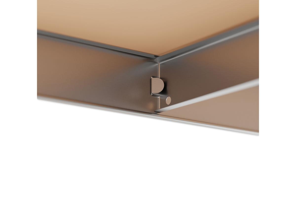 Metalkas Metalen Rek - Staal - Zwart - 40x90x180 cm - Draagvermogen 175 kg - 2 Stuks