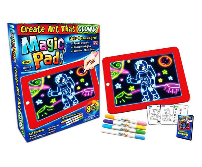 MediaShop Magic Pad - Lichtgevend Tekenbord - 34-delig