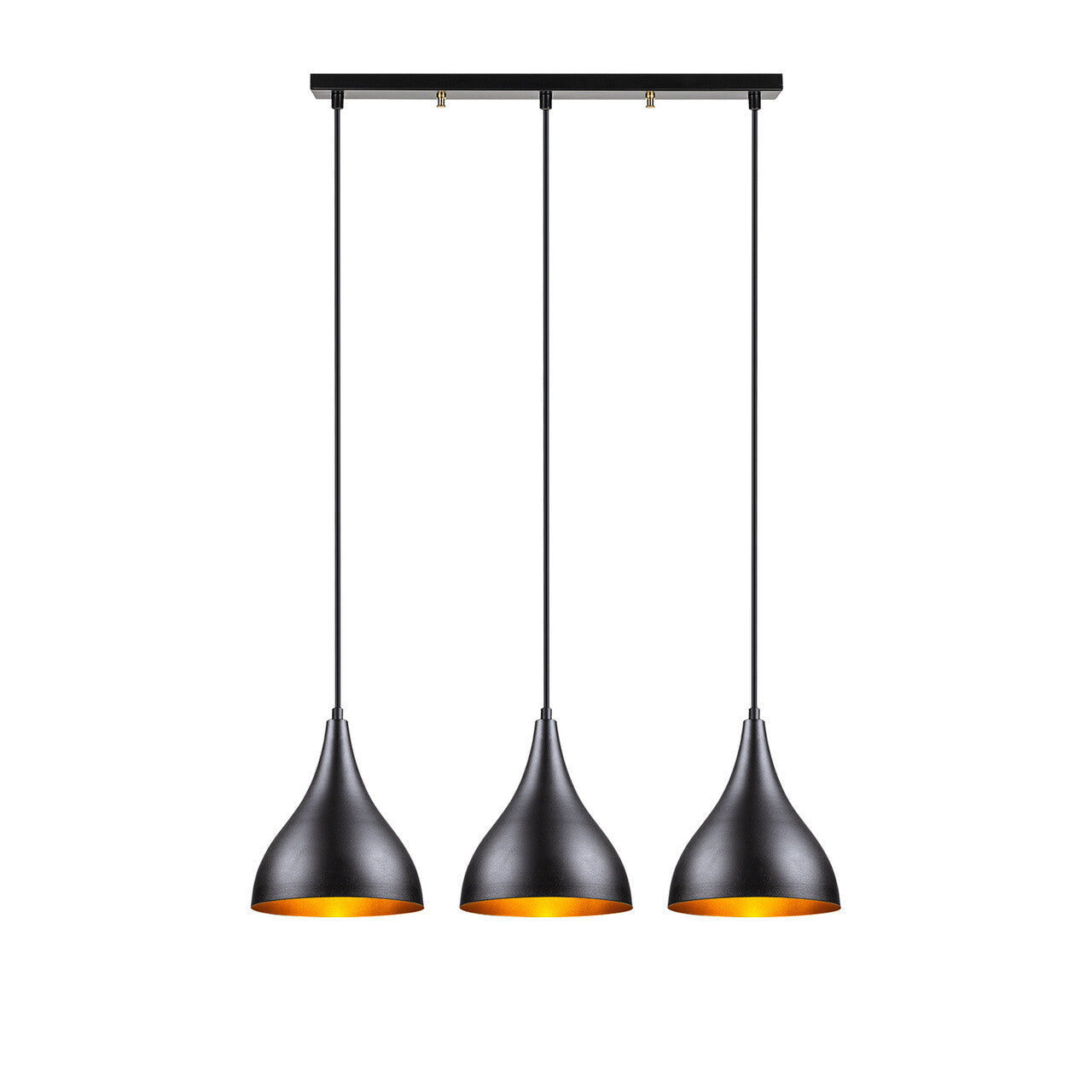 Squid Lighting Hanglamp - 72 x 22 x 110 cm - Zwart