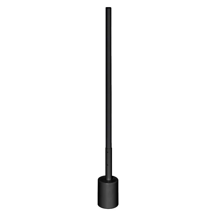 Ledvance Cornerslim Smart Wifi Vloerlamp 80 cm – Zwart – RGB & CCT – Slanke Smart Staande Lamp voor Modern Interieur