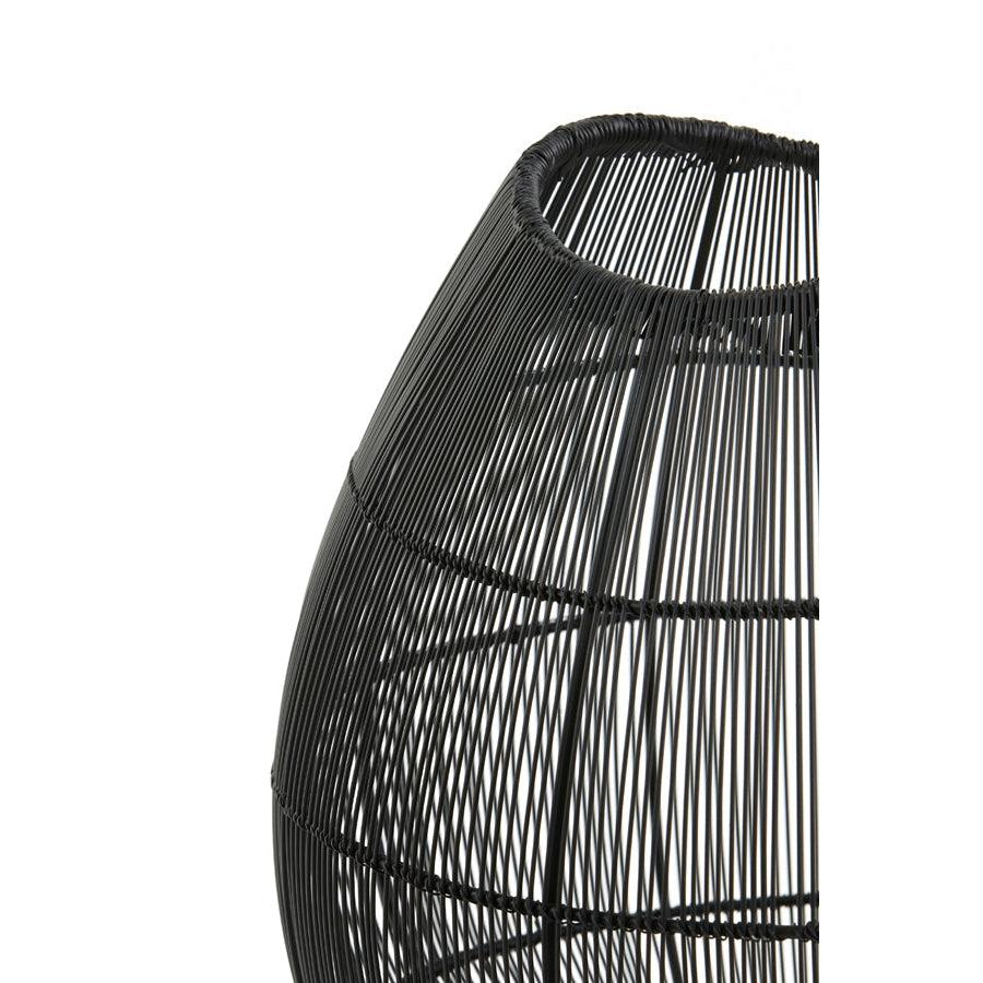 Light & Living - Tafellamp YUMI - Ø28 cm - Zwart