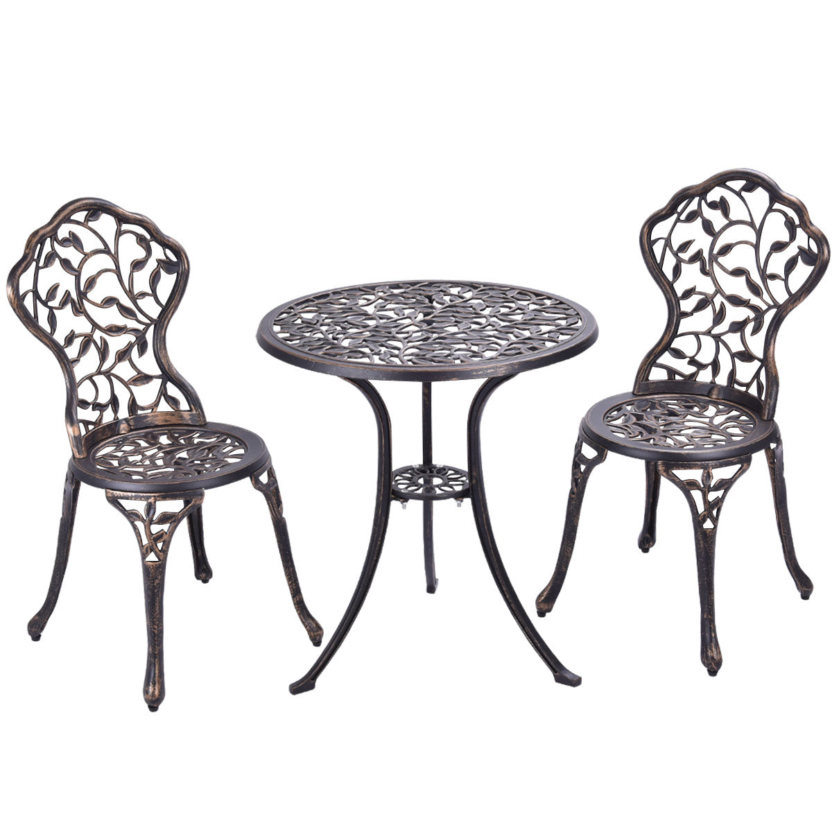 Coast - 3-Delige buiten bistro set - Tafel en twee stoelen