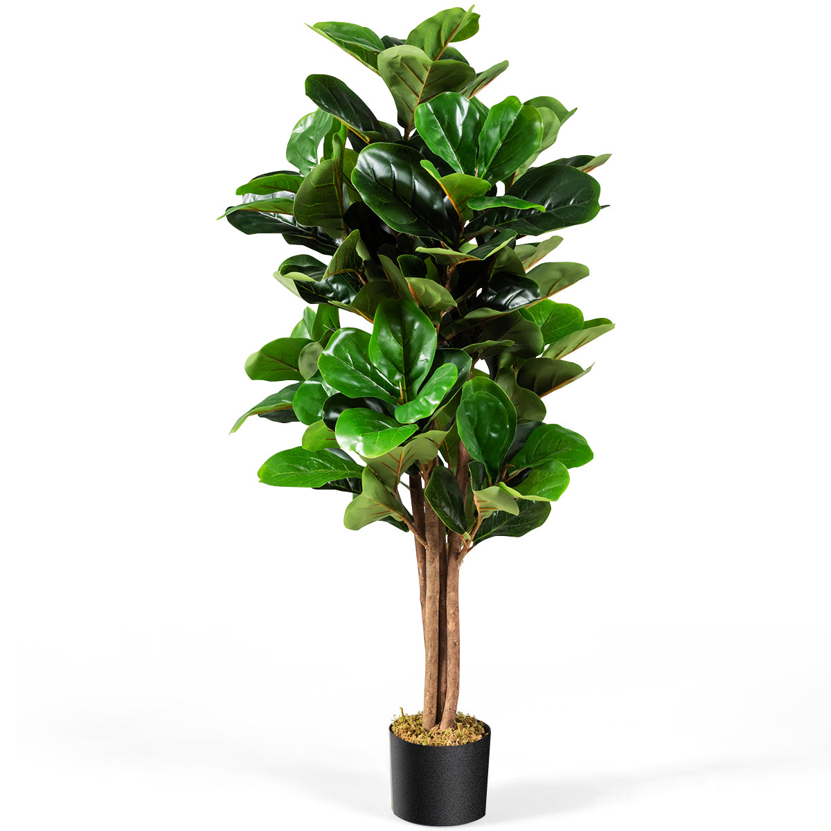 Coast 120 cm Artificial Fig Tree Art Plant Decoratie met Flowerpot
