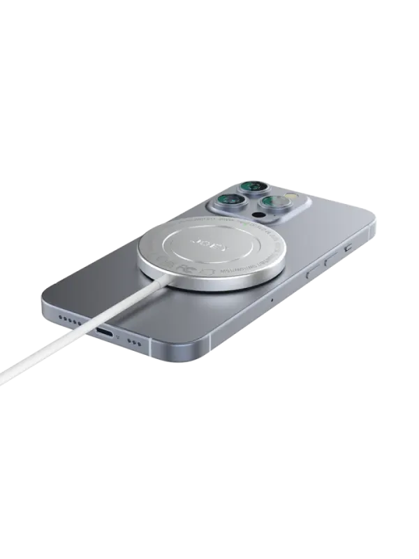 JOBY Magnetic Wireless Charger – Qi Draadloos – MagSafe 7.5W iPhone / 15W Qi – USB-C – Zwart