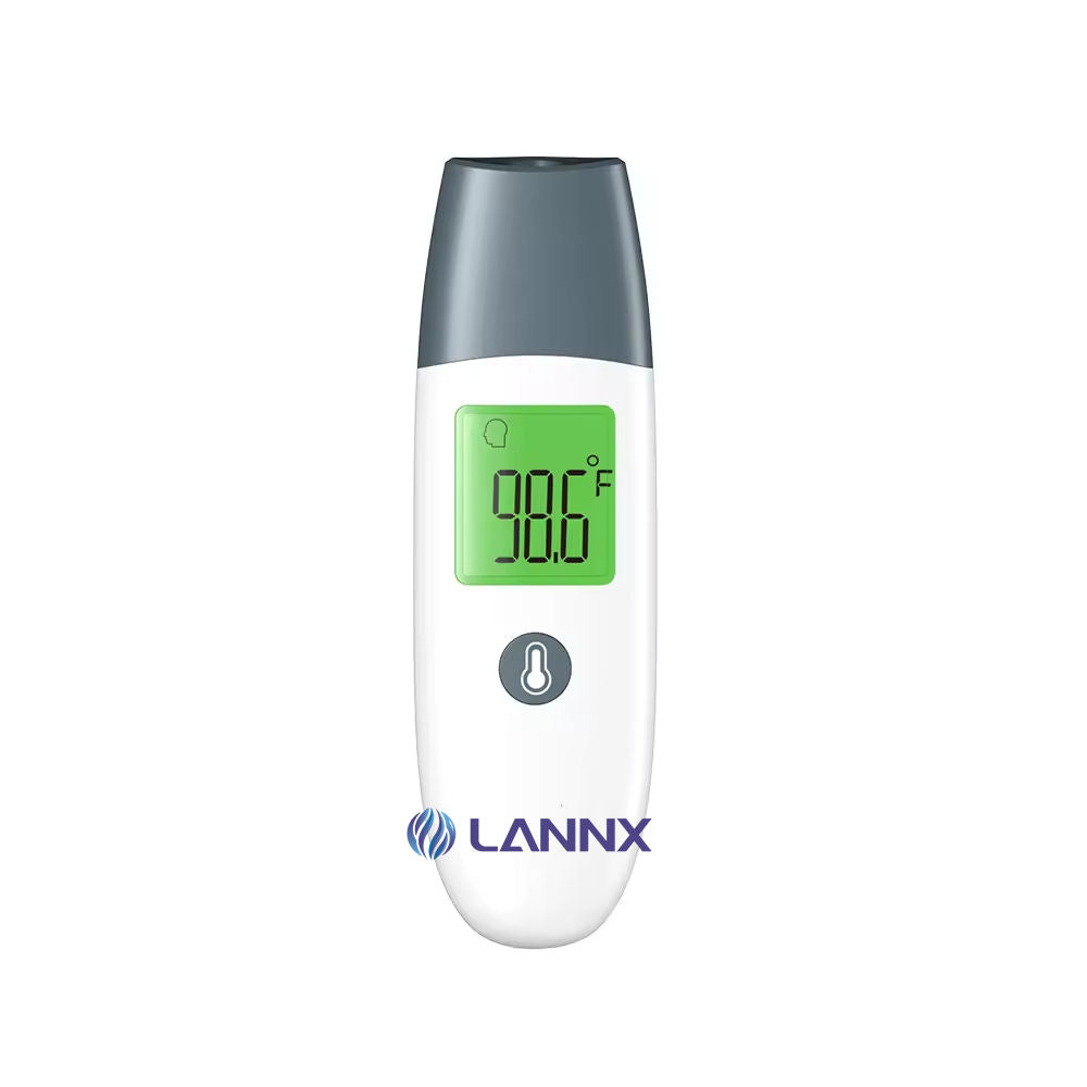 Lannx Hospital Medical Grade Children's Thermometer -Display Digital - Non Contact - Infrared Ear Thermomete - Blauw