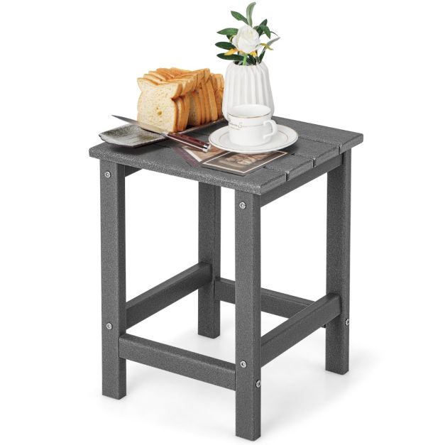 Coast Adirondack Bijzettafel - HDPE - Weerbestendig - Grijs
