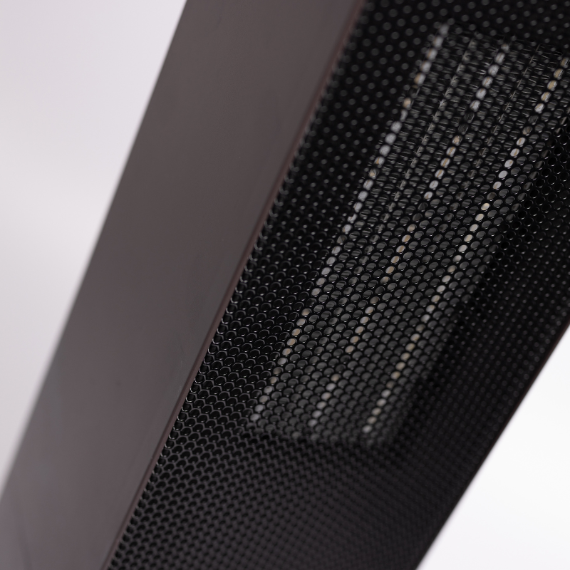 QLT Torenheater met vlammenspel – 92 cm hoog – zwart – stijlvolle elektrische heater voor binnen en overdekt terras
