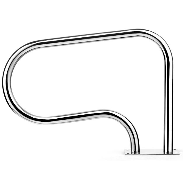 Coast - Zwembadladder - RVS - 81 x 10 x 57 cm - Zilver