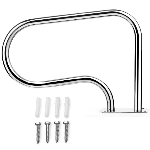 Coast - Zwembadladder - RVS - 81 x 10 x 57 cm - Zilver