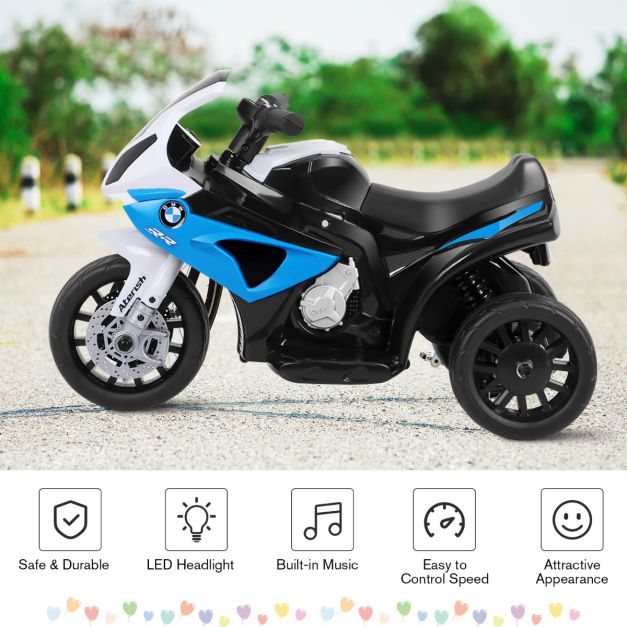Coast Elektrische Motorfiets voor Kinderen – 6V – 66 x 37 x 44,5 cm – Blauw