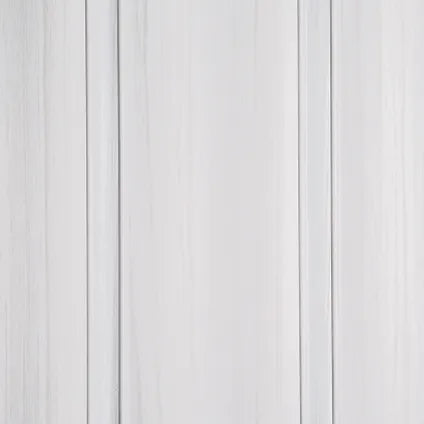 Tectake® - Vouwdeur PVC - 203 x 80 cm - Wit - Snijbare Hoogte - Magneetsluiting - Waterbestendig & Onderhoudsvriendelijk