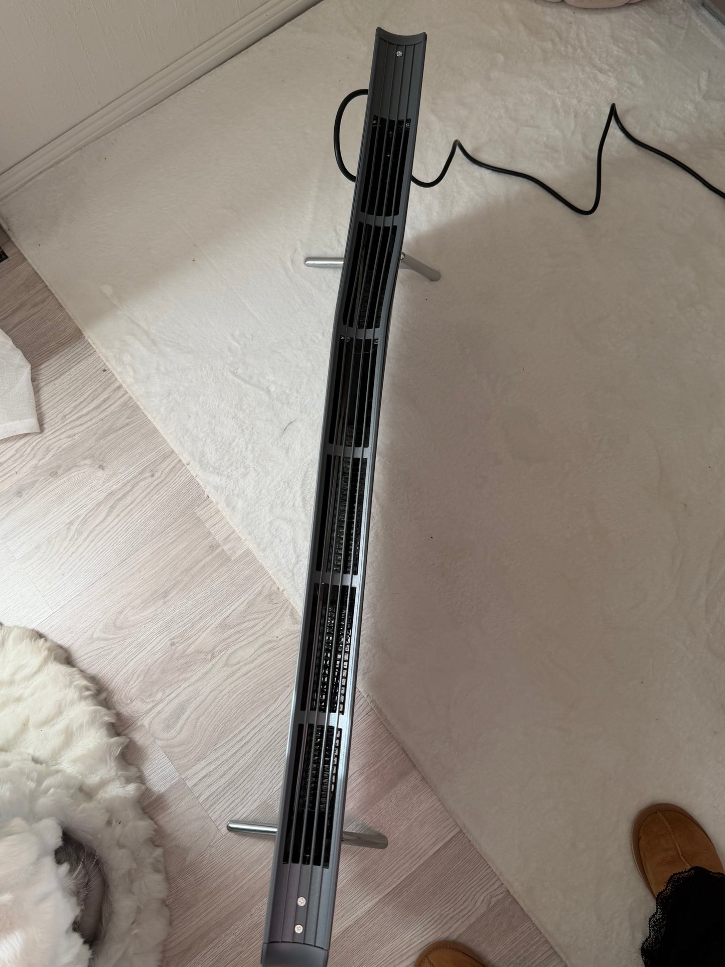LEBENLANG - Elektrische Convectorverwarming met WiFi en App – 2000W - ECO-stand - Wand- & Staand - IP24, GS-getest