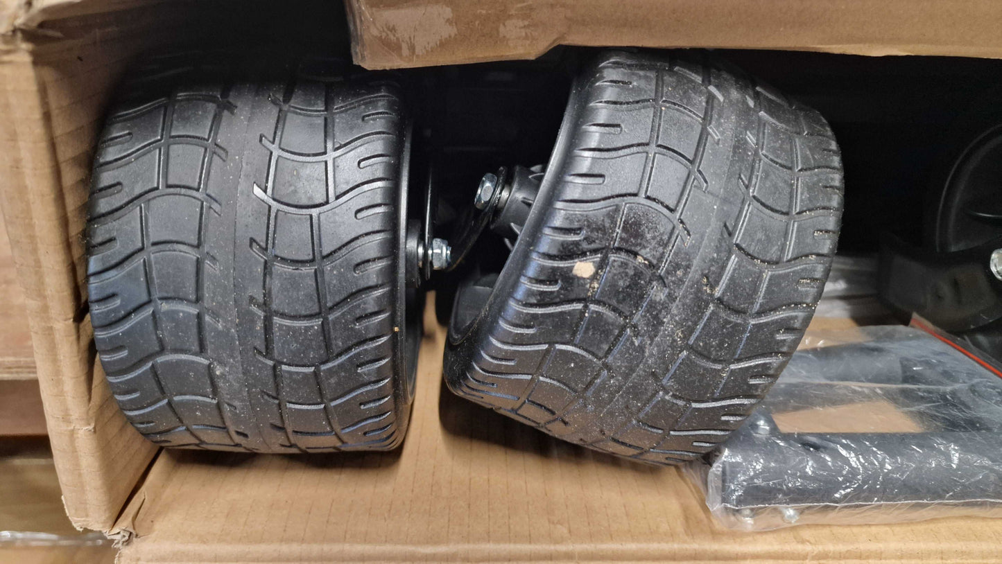 Gofun Bolderkar XXL - 150KG Draagvermogen - 150L Inhoud - Opvouwbaar - 360° Draaibare Wielen - Bolderwagen Met Duwstang - 83 x 44 x 26 cm - Zwart