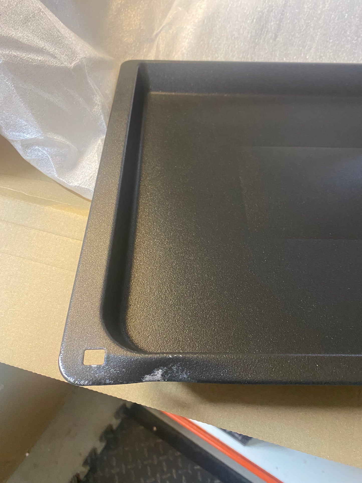 Siemens Bakplaat HZ531010 – Voorzien Van Non-stick Coating En Extra Glad Oppervlak – Voor Oven En Bakken – Grijs Keramiek – 30 x 455 x 375 mm