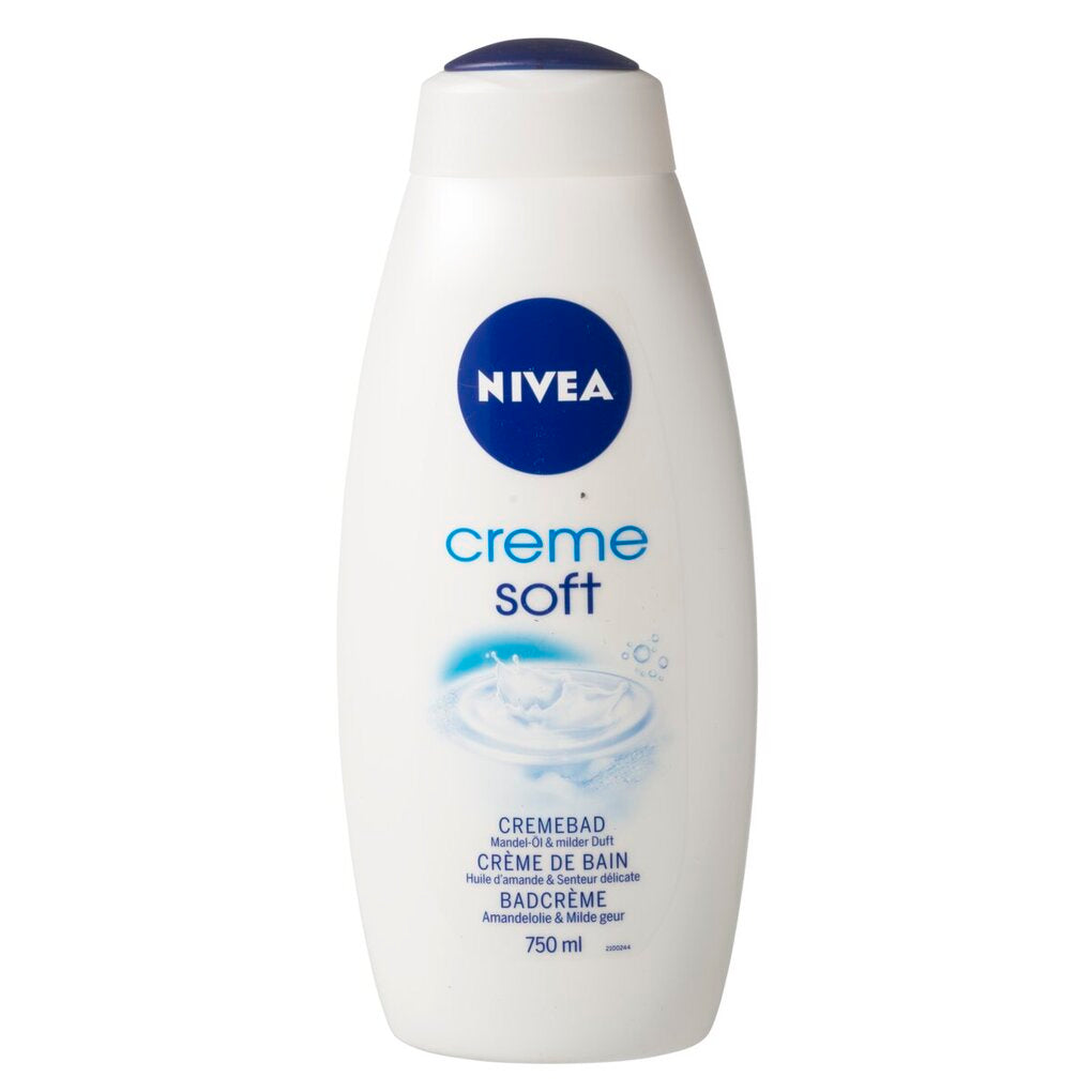 Set van 12x Nivea Crème Soft Bad - 750 ML