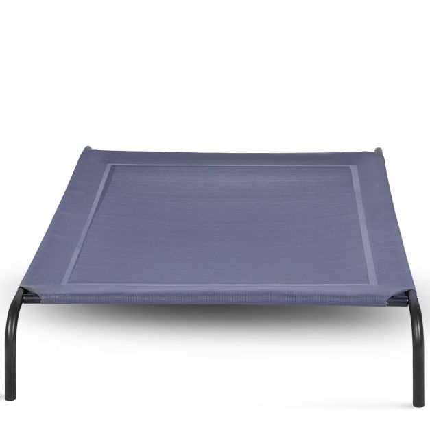 Coast Hondenbed – Waterdicht & Verhoogd – max. 40 kg – 130 x 90 x 20 cm – Grijs
