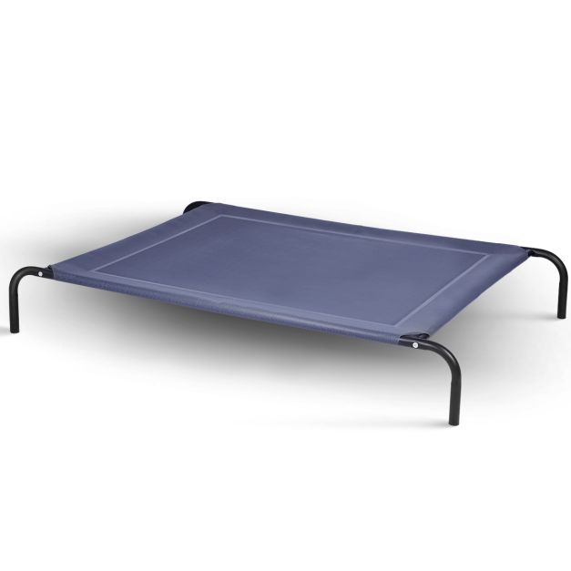 Coast Hondenbed – Waterdicht & Verhoogd – max. 40 kg – 130 x 90 x 20 cm – Grijs