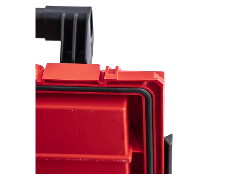Qbrick System PRIME Set 1 RED Ultra HD – Modulaire Gereedschapswagen met Toolbox 150 en 250 Vario – 3-Delig