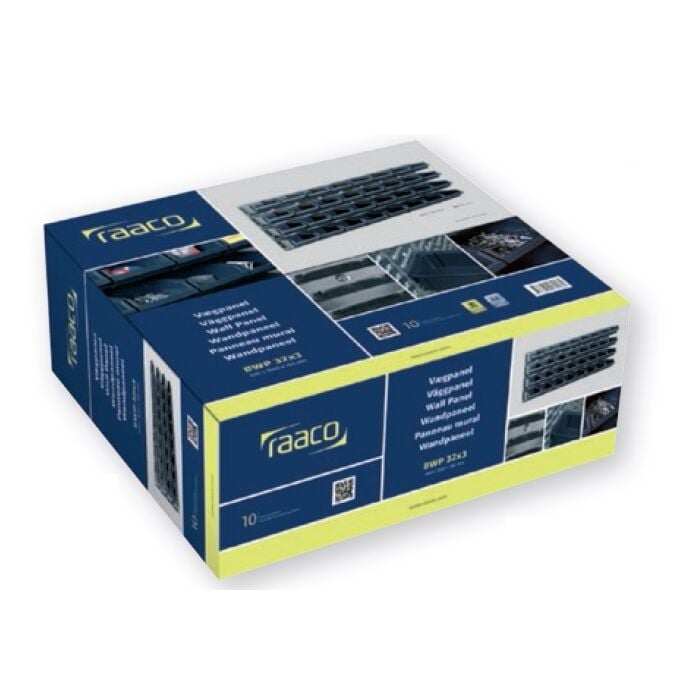 Raaco Gereedschapsborden - 2 stuks - Met 32 bakken - 104x44 cm - Blauw