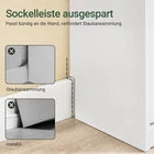 SoBuy Smalle Schoenenkast met 2 Kleppen - Schoenentipper Zwart FSR78-L-W 75 x 24 x 96 cm
