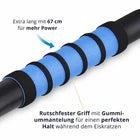 LICARGO IJskrabber Met Sneeuwbezem – Voorzien Van Extra Brede Krabkant En Zachte Borstels En Ergonomische Handgreep – Voor Auto En Suv – Zwart En Blauw Kunststof – Zevenenzestig Centimeter