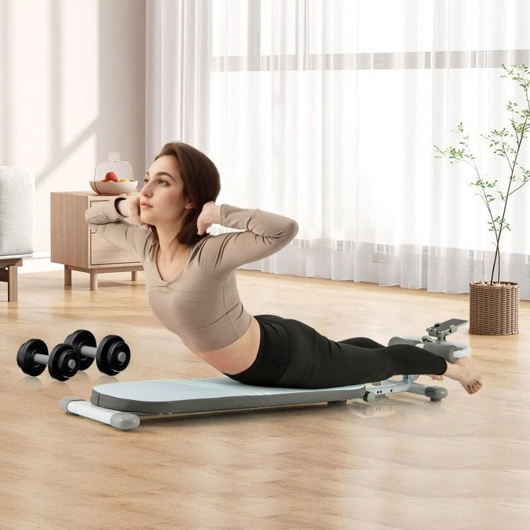 Coast Trainingsbank - Opvouwbaar - Verstelbaar - Multifunctioneel - Fitness - Sit-up - Blauw